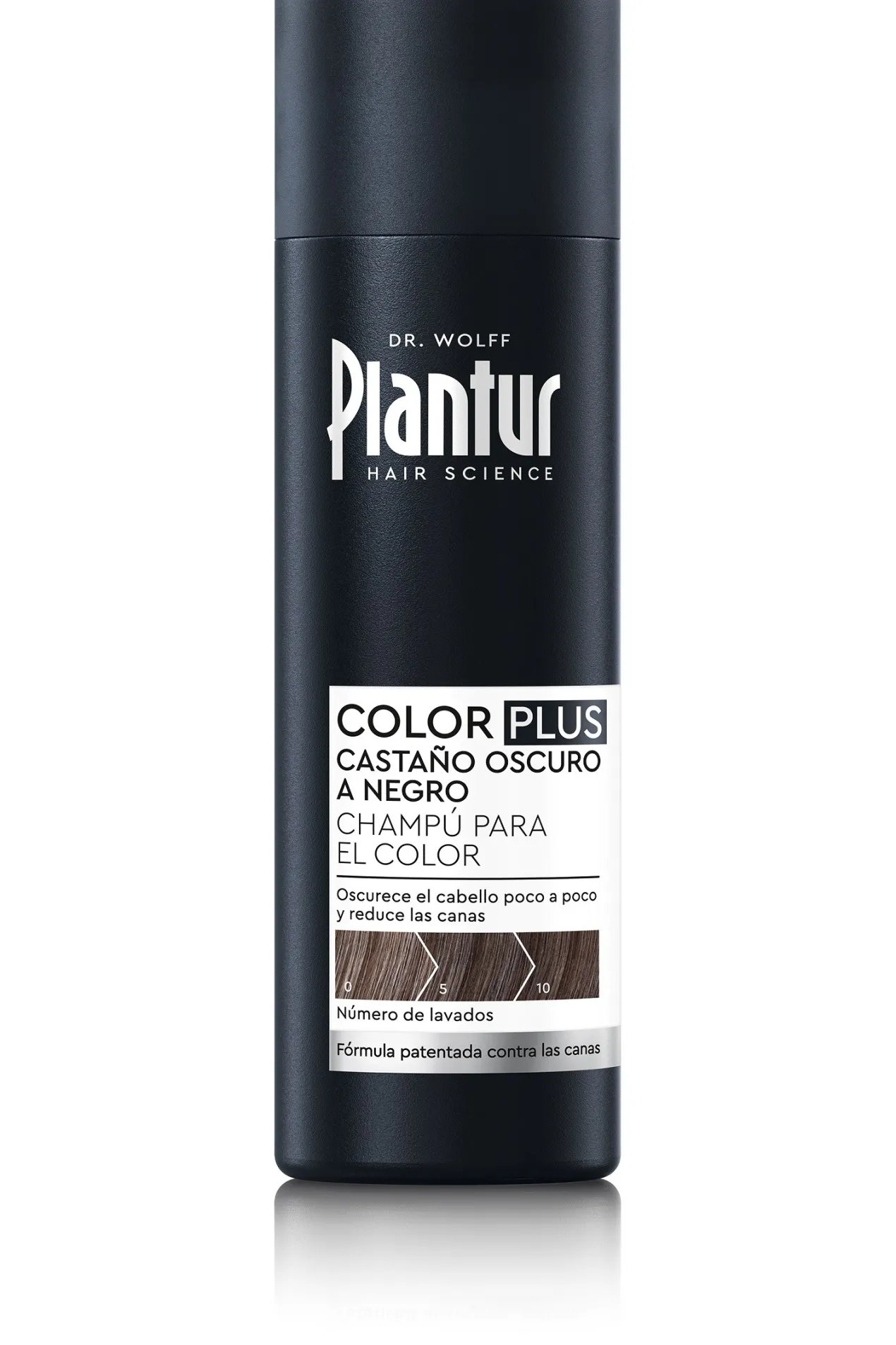 Champú Color Plus Castaño Oscuro a Negro