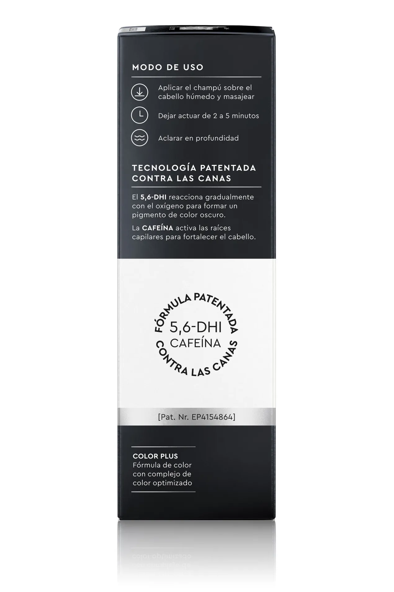 Champú Color Plus Castaño Oscuro a Negro