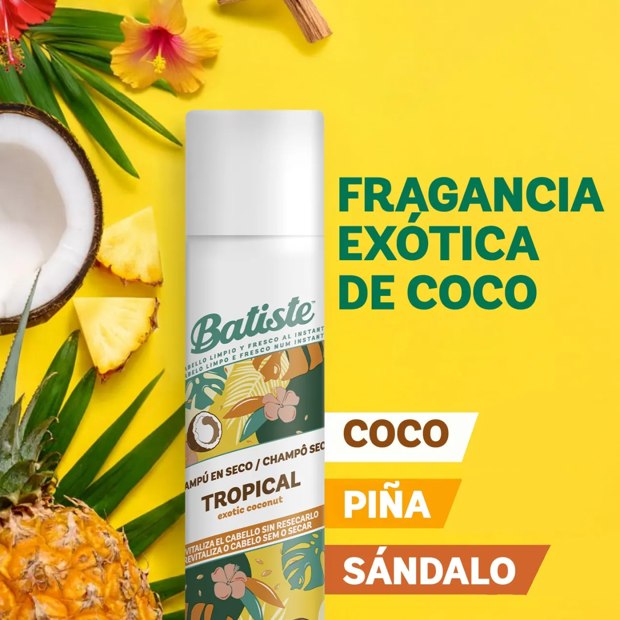 Champú en Seco Tropical Exotic Coconut