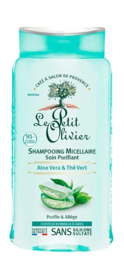Champú Micelar con Aloe Vera y Té Verde