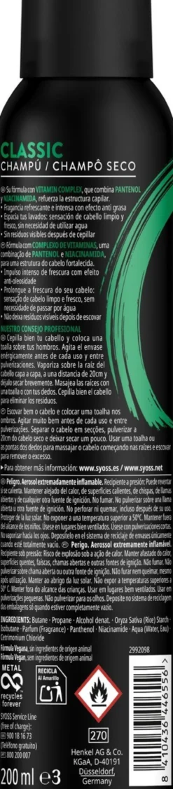Champú Seco Antigrasa