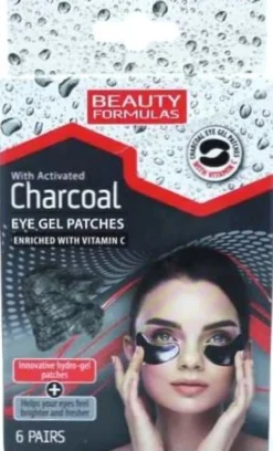Charcoal Eye Gel Patches Mascarilla Ojos