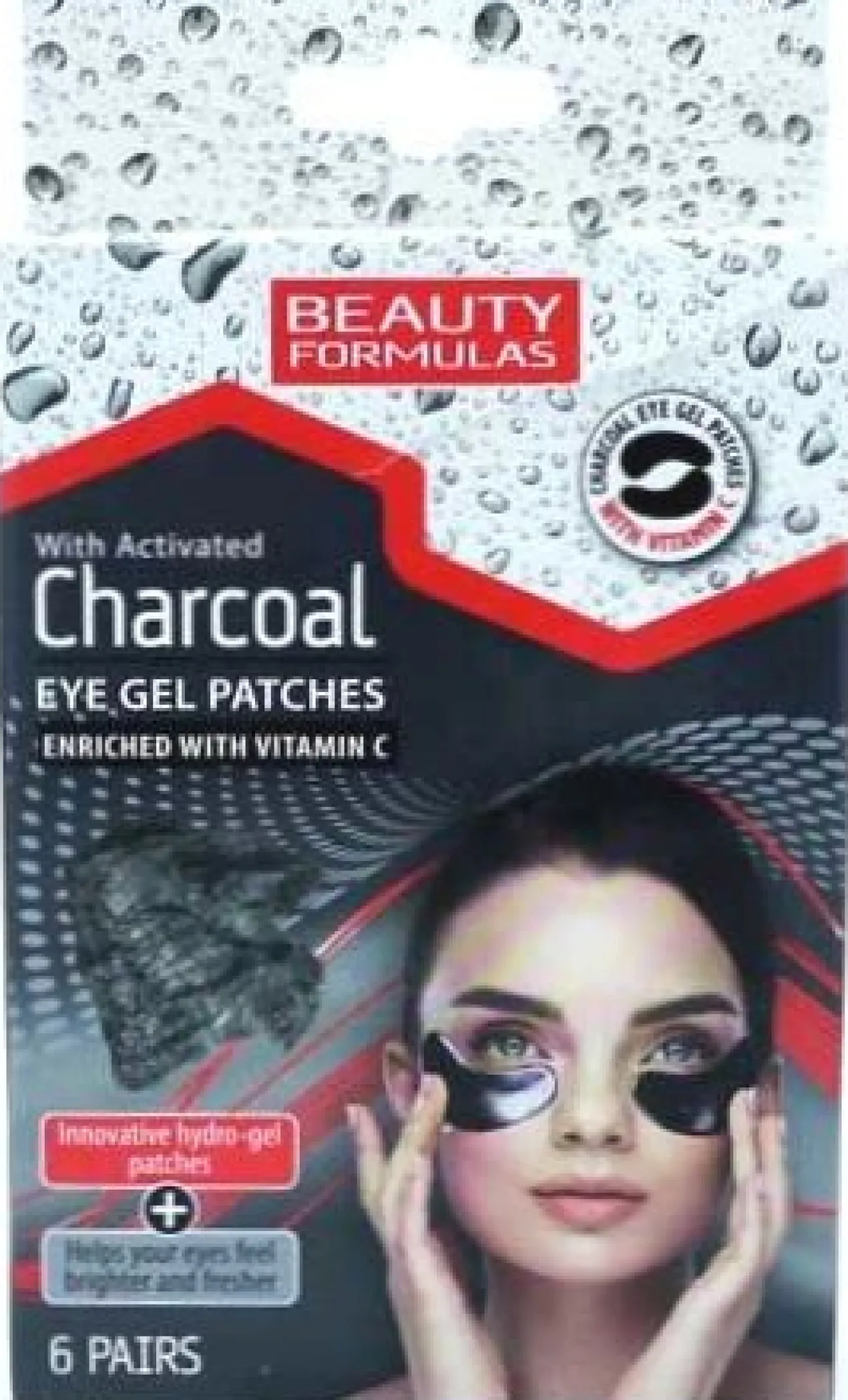 Charcoal Eye Gel Patches Mascarilla Ojos