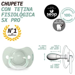 Chupete Fisiológico SX PRO 0-6 Meses