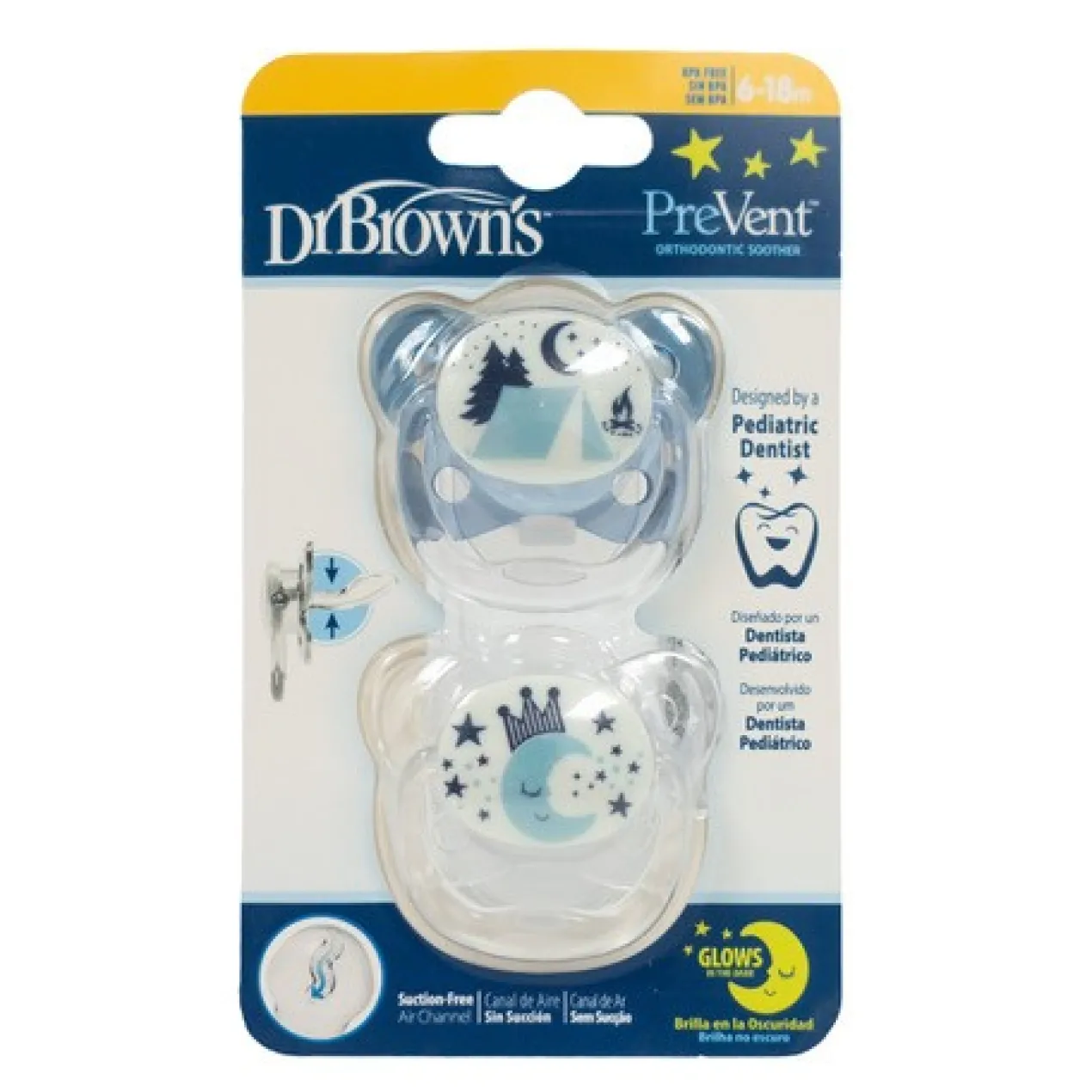 Chupete Prevent Nocturno Talla 2 6-18 Meses