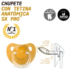 Chupetes Anatómicos Clásicos Tetina Silicona +18M
