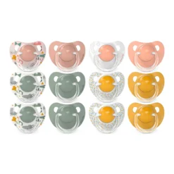 Chupetes Anatómicos Tetina Silicona 6-18M