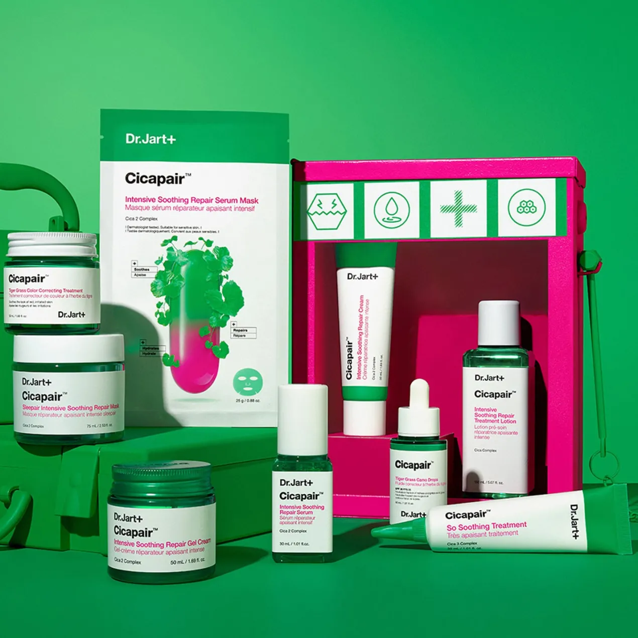 Cicapair Mascarilla Facial Reparadora Calmante Intensa