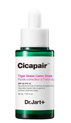 Cicapair Tiger Grass Camo Drops SPF35 Antienrojecimiento