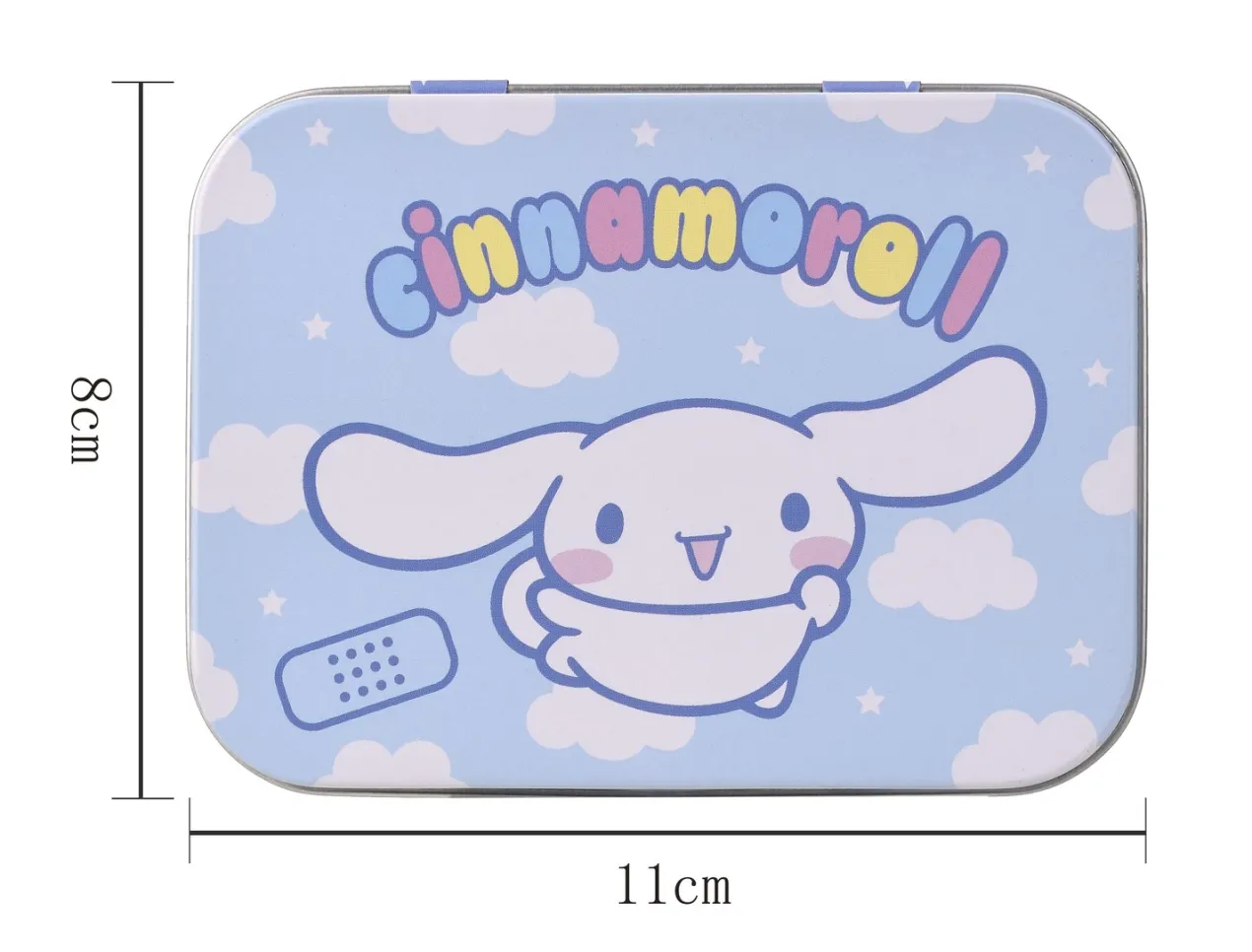 Cinnamoroll Caja Metálica con Apósitos