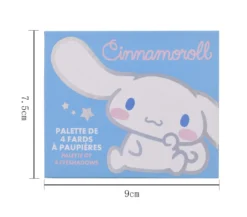 Cinnamoroll Paleta de 4 Sombras de Ojos