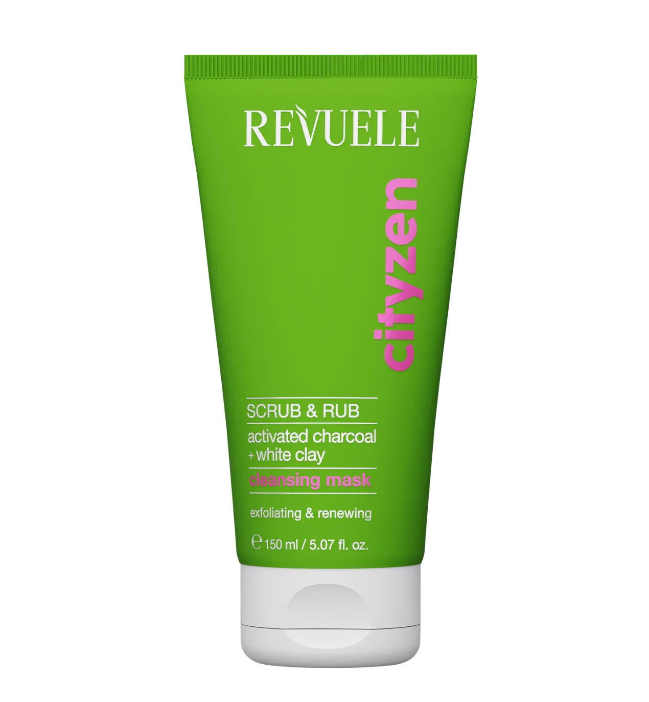 Cityzen Scrub & Rub Cleansing Mask Carbón Activo + Arcilla Blanca