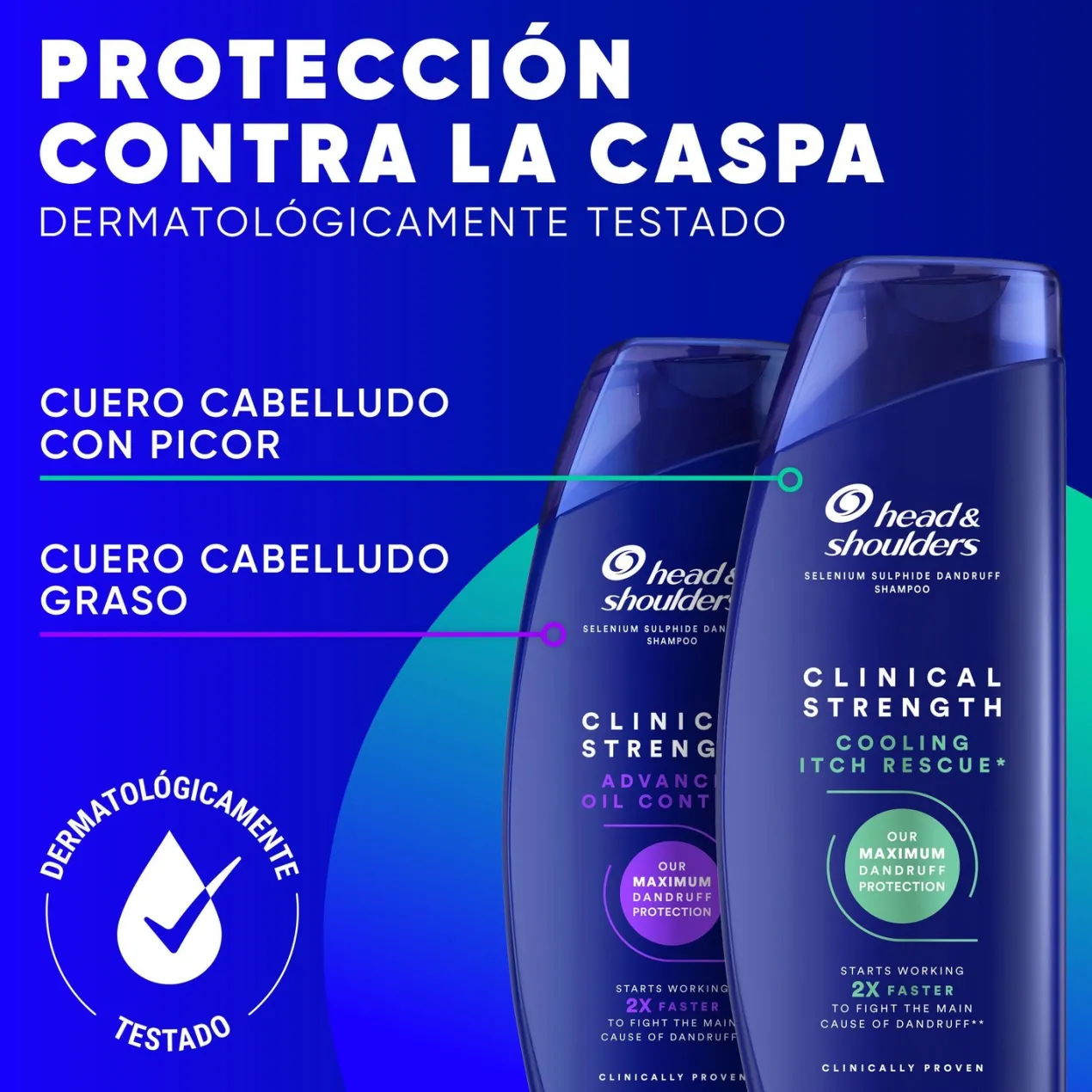 Clinical Strength Champú Alivio del Picor