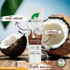 Coconut Oil Pasta de Dientes Blanqueadora