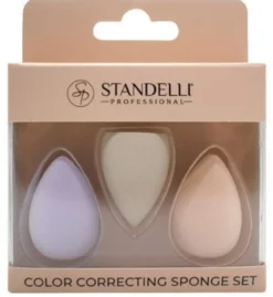 Color Correcting Sponge Set Esponjas de Maquillaje