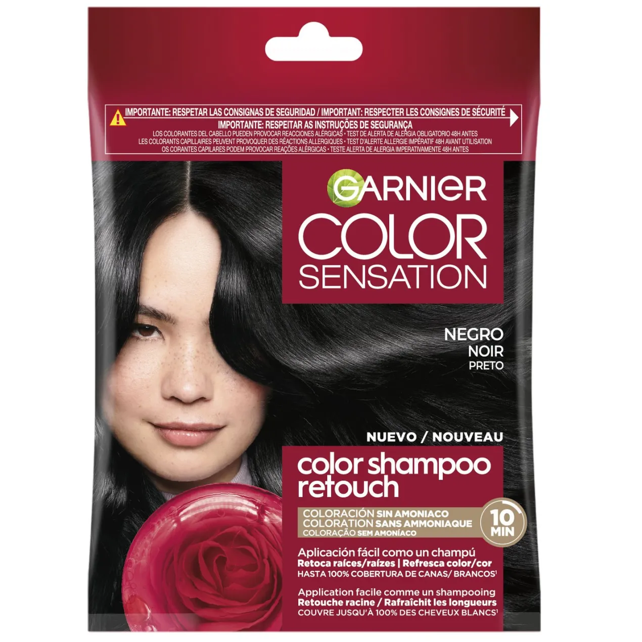 Color Sensation Color Shampoo Retouch Coloración Semi-permanente Sin Amoniaco