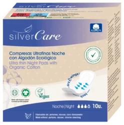 Compresas Ecológicas de Noche con Alas