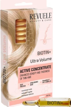 Concentrado Activo para Cabello Biotin+ Ampollas