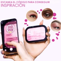 Connect In Colour Rose Lens Paleta de sombras de ojos