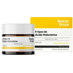 Contorno de Ojos Rellenador con 5 Tipos de Ácido Hialurónico