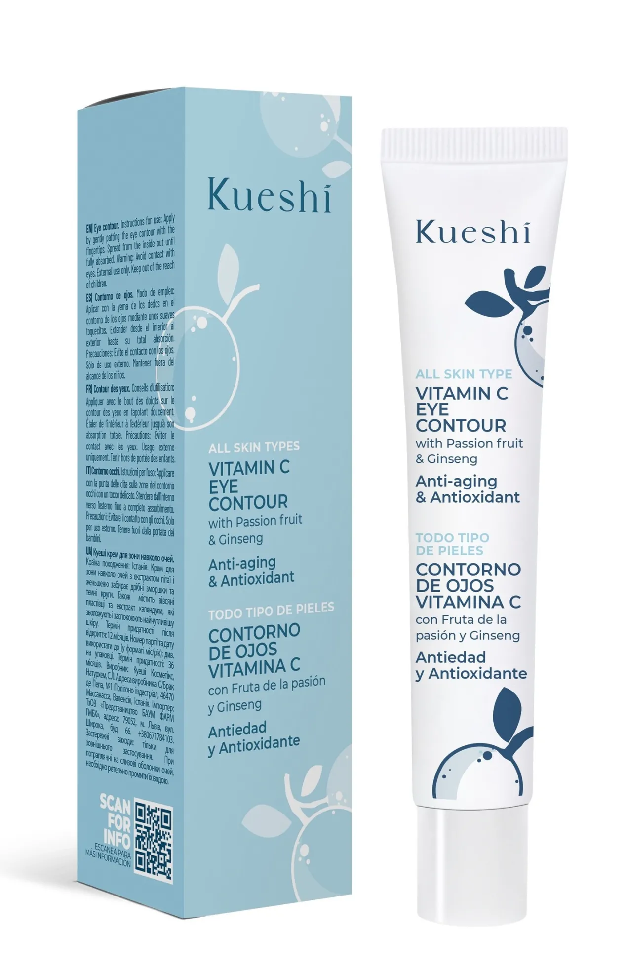 Contorno de Ojos Vitamina C