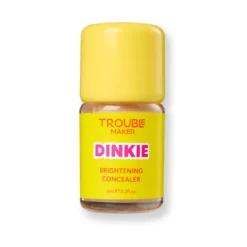 Corrector Cremoso Iluminador Dinkie Brightening Caffeine Concealer