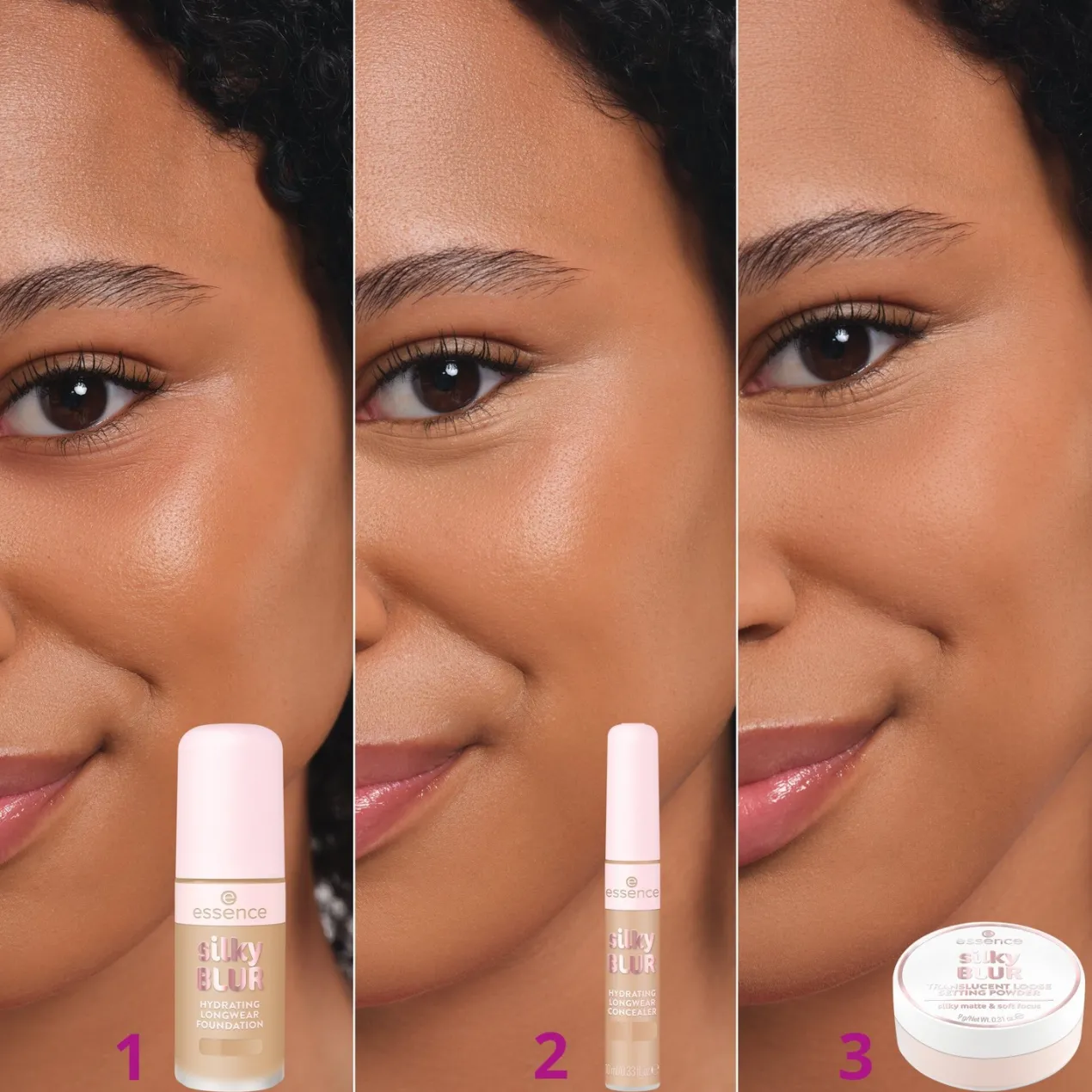 Corrector Hidratante Larga Duración Silky Blur
