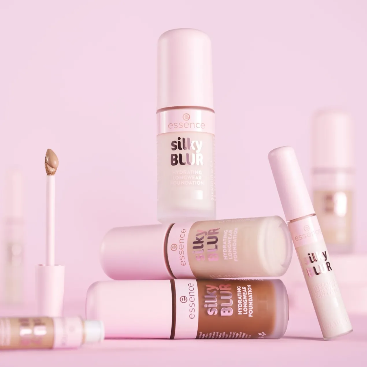 Corrector Hidratante Larga Duración Silky Blur
