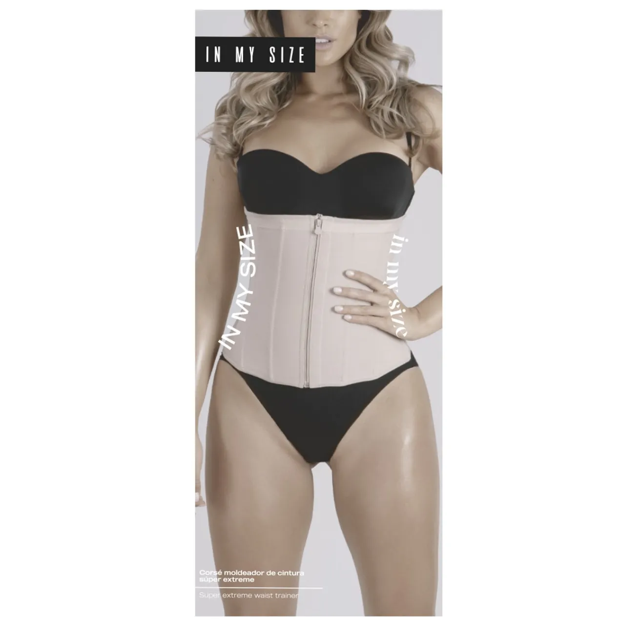 Corsé Moldeador Cintura Super Extreme Beige