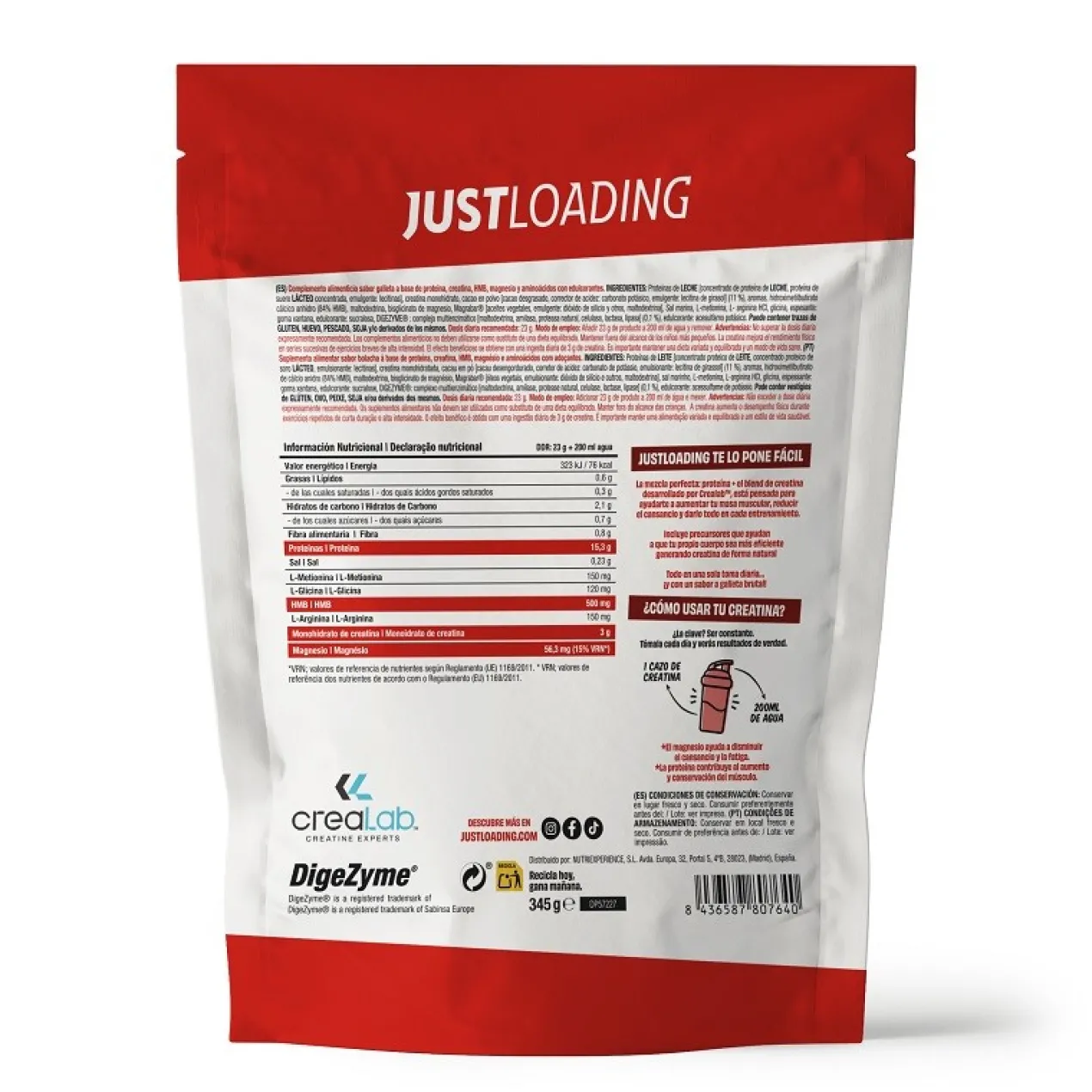 Creatina + Proteína Whey Cookie