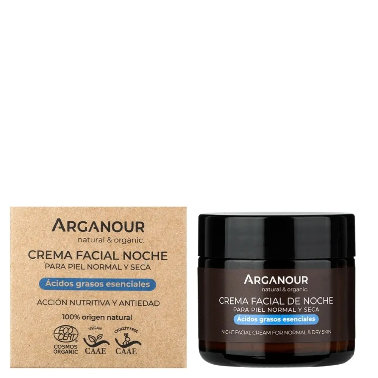 Crema Antiedad de Noche piel normal y seca