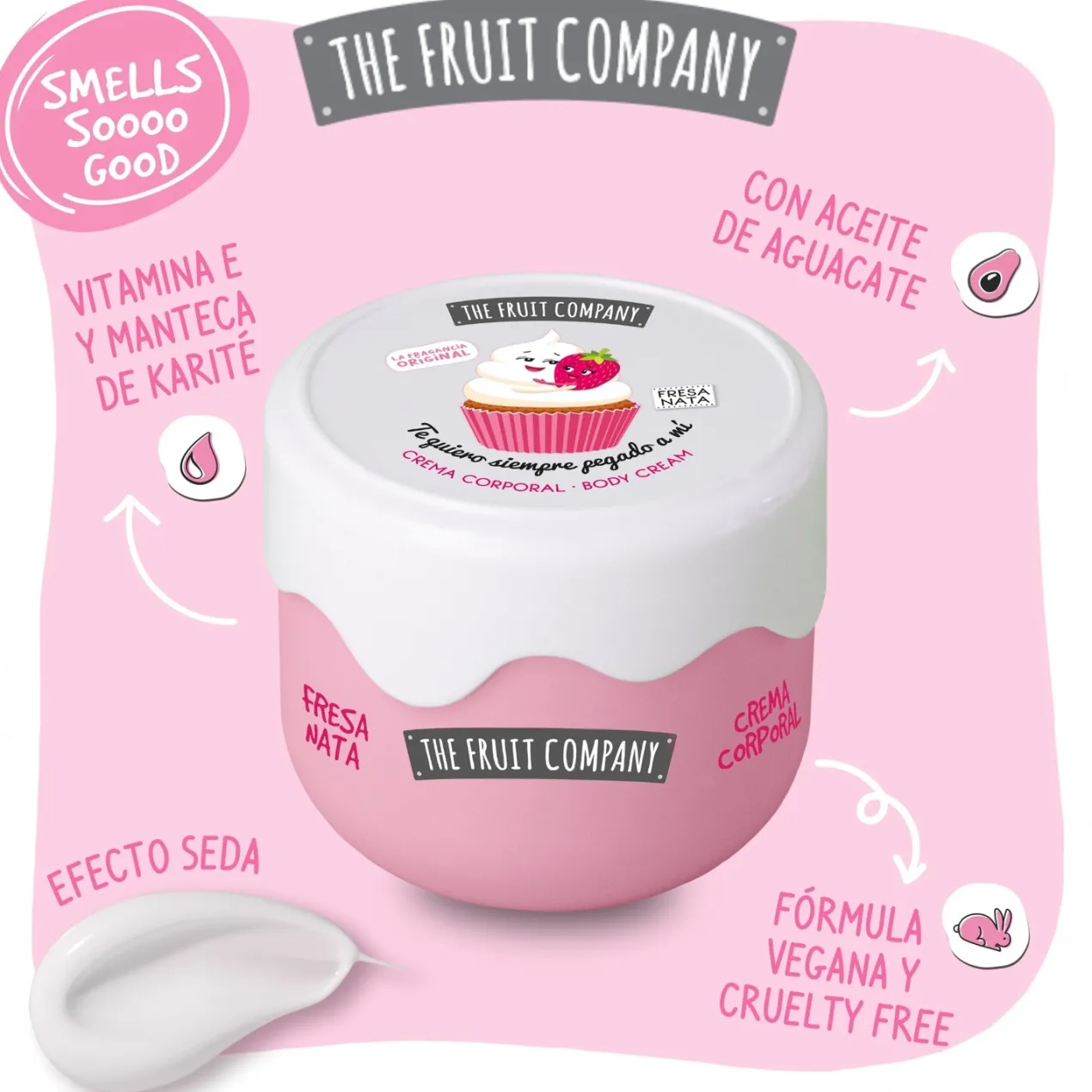 Crema Corporal Fresa Nata
