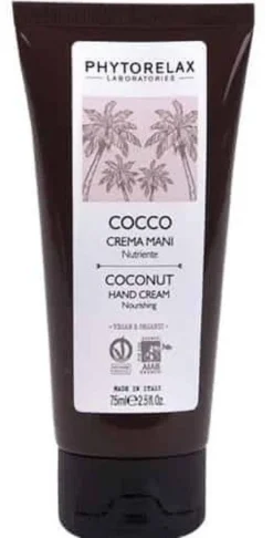 Crema de manos nutritiva de coco