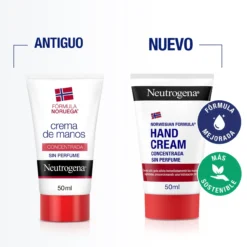 Crema de Manos sin Perfume Reparadora con Glicerina y Vitamina E