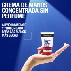 Crema de Manos sin Perfume Reparadora con Glicerina y Vitamina E