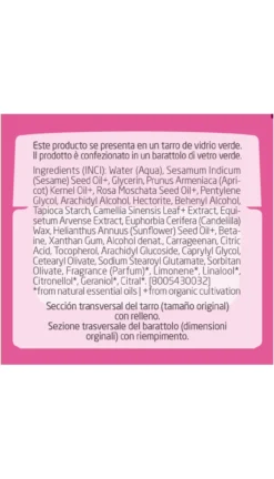 Crema de Noche Alisante de Rosa Mosqueta y Té Blanco