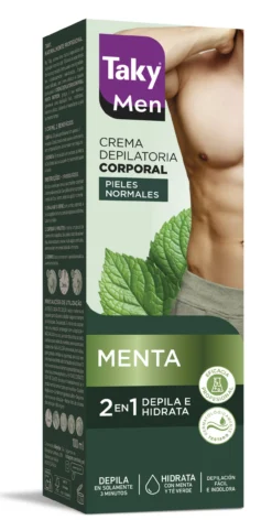 Crema Depilatoria Hombre Corporal Menta
