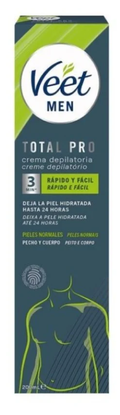 Crema Depilatoria Total Pro Men