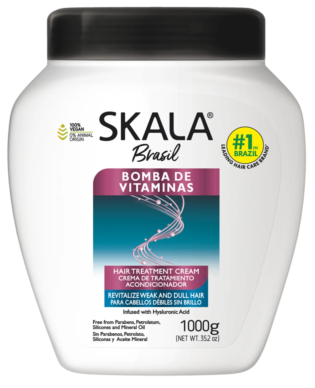 Crema de Tratamiento Acondicionador Bomba de Vitaminas