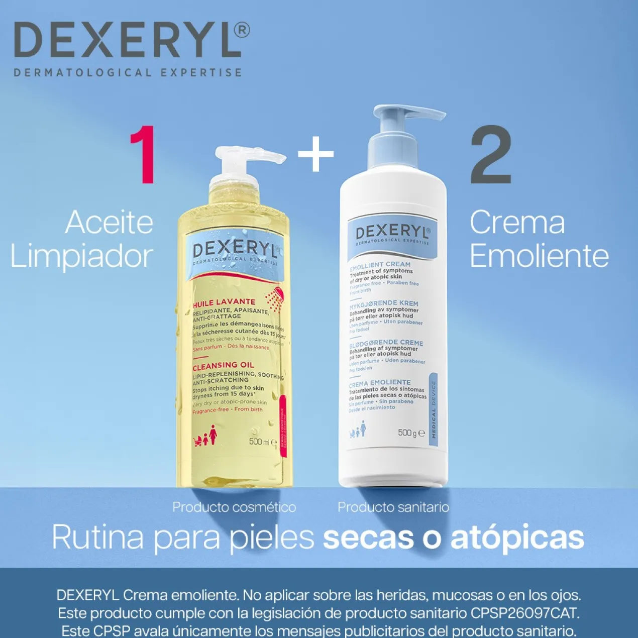 Crema Emoliente Calmante Para Piel Atópica