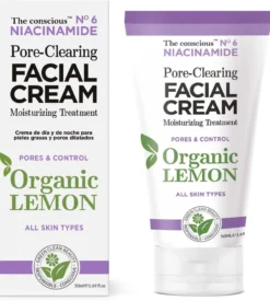 Crema Facial Control de Poros con Niacinamide