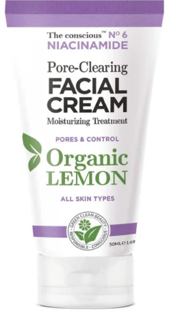 Crema Facial Control de Poros con Niacinamide