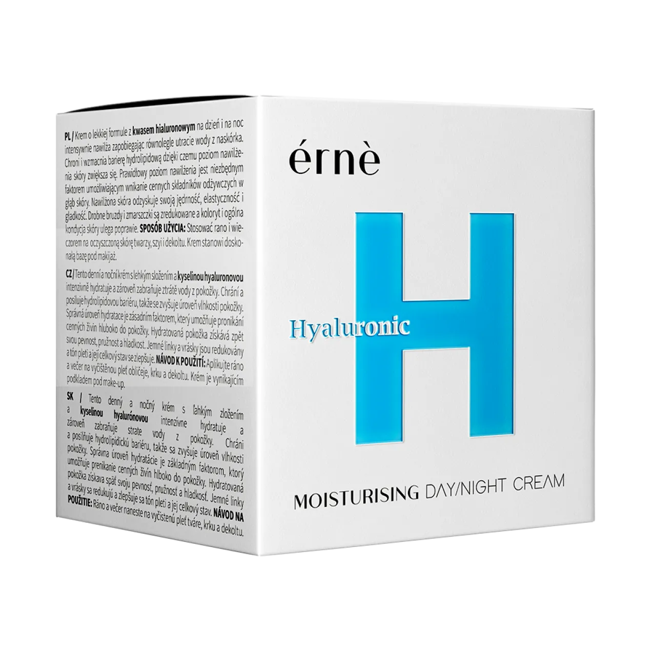 Crema Facial Hidratante con Ácido Hialurónico Día y Noche
