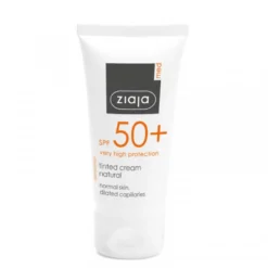 Crema Facial Protectora con Color Natural SPF50+