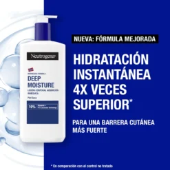 Crema Hidratante Corporal Hidratación Profunda con Pro-Ceramida