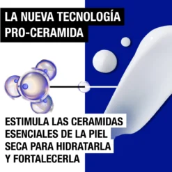 Crema Hidratante Corporal Hidratación Profunda con Pro-Ceramida