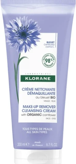 Crema Limpiadora Desmaquillante con Aciano Orgánico