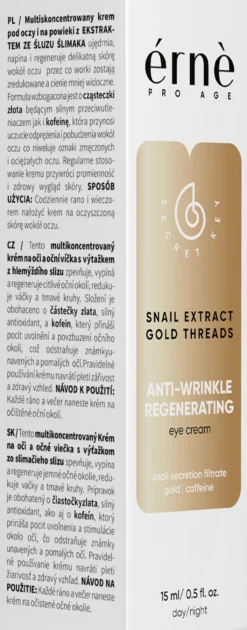 Crema para Contorno de Ojos con Extracto de Caracol