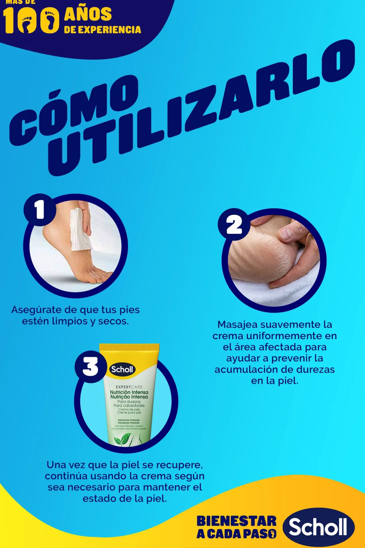 Crema para Pies ExpertCare Nutrición Intensa