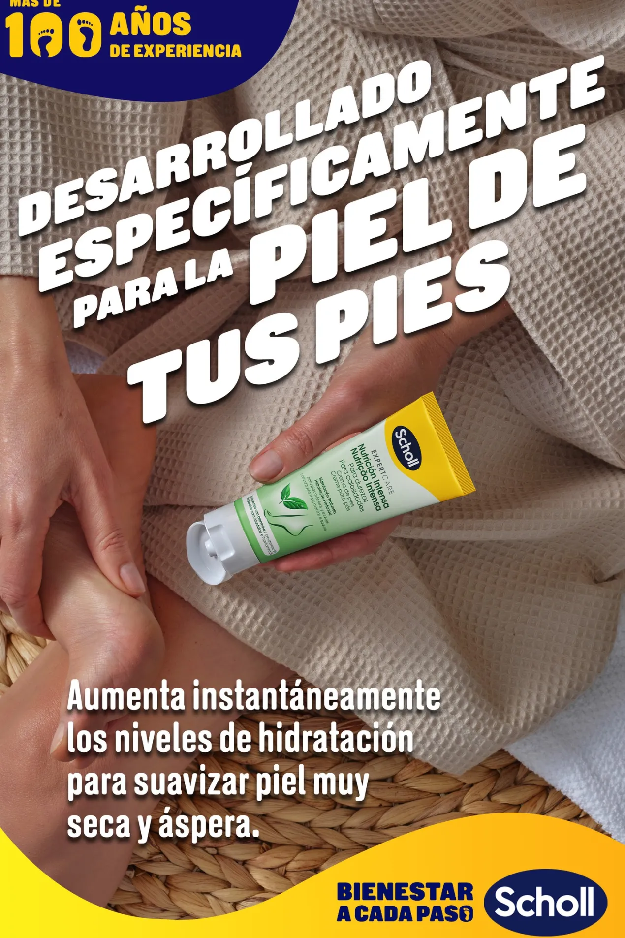Crema para Pies ExpertCare Nutrición Intensa